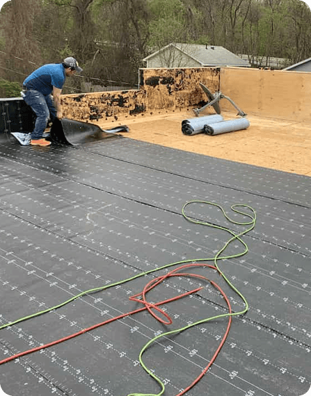 Roofing project